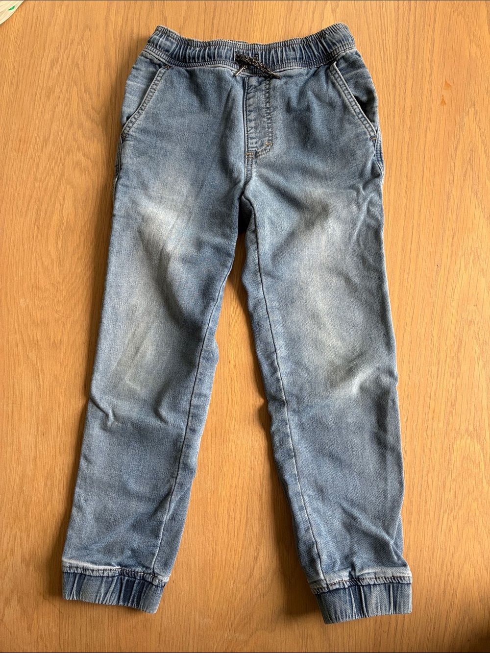 Eddie Bauer Light Blue Kids Denim Joggers